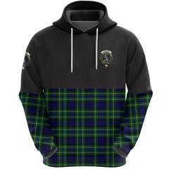 MacNeil of Colonsay Modern Clan Half Of Tartan Hoodie