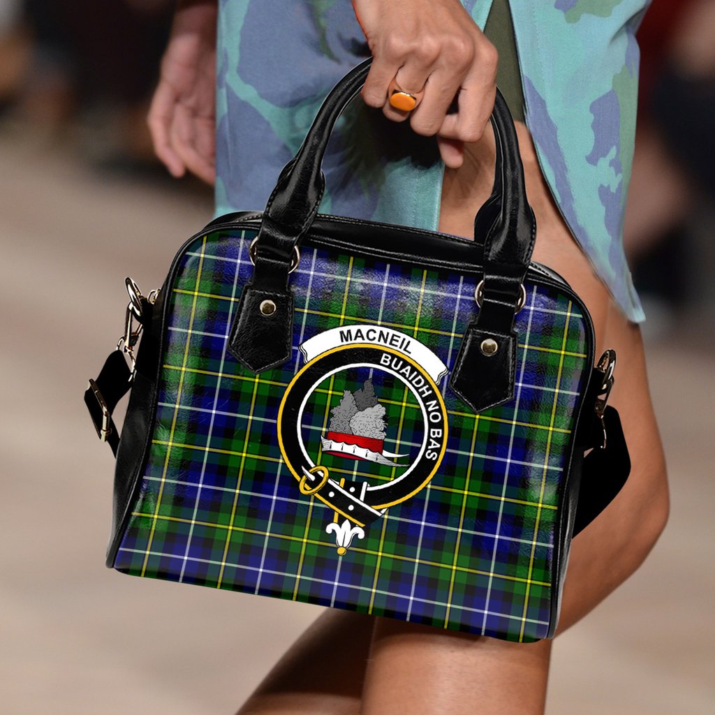 MacNeil of Barra  Family Tartan Crest Shoulder Handbags