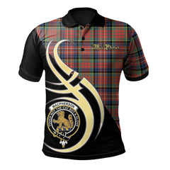 MacPherson Ancient Tartan Polo Shirt - Believe In Me Style