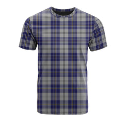 MacPherson Dress Blue Tartan T-Shirt