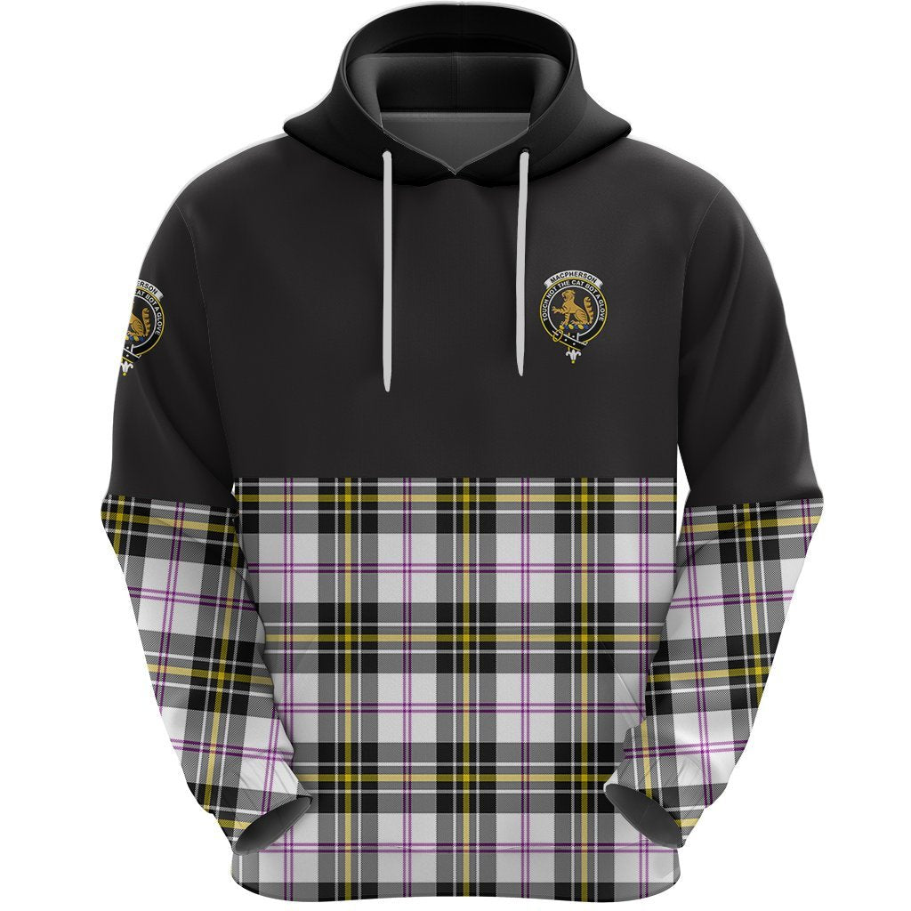 MacPherson Dress Modern Clan Half Of Tartan Hoodie