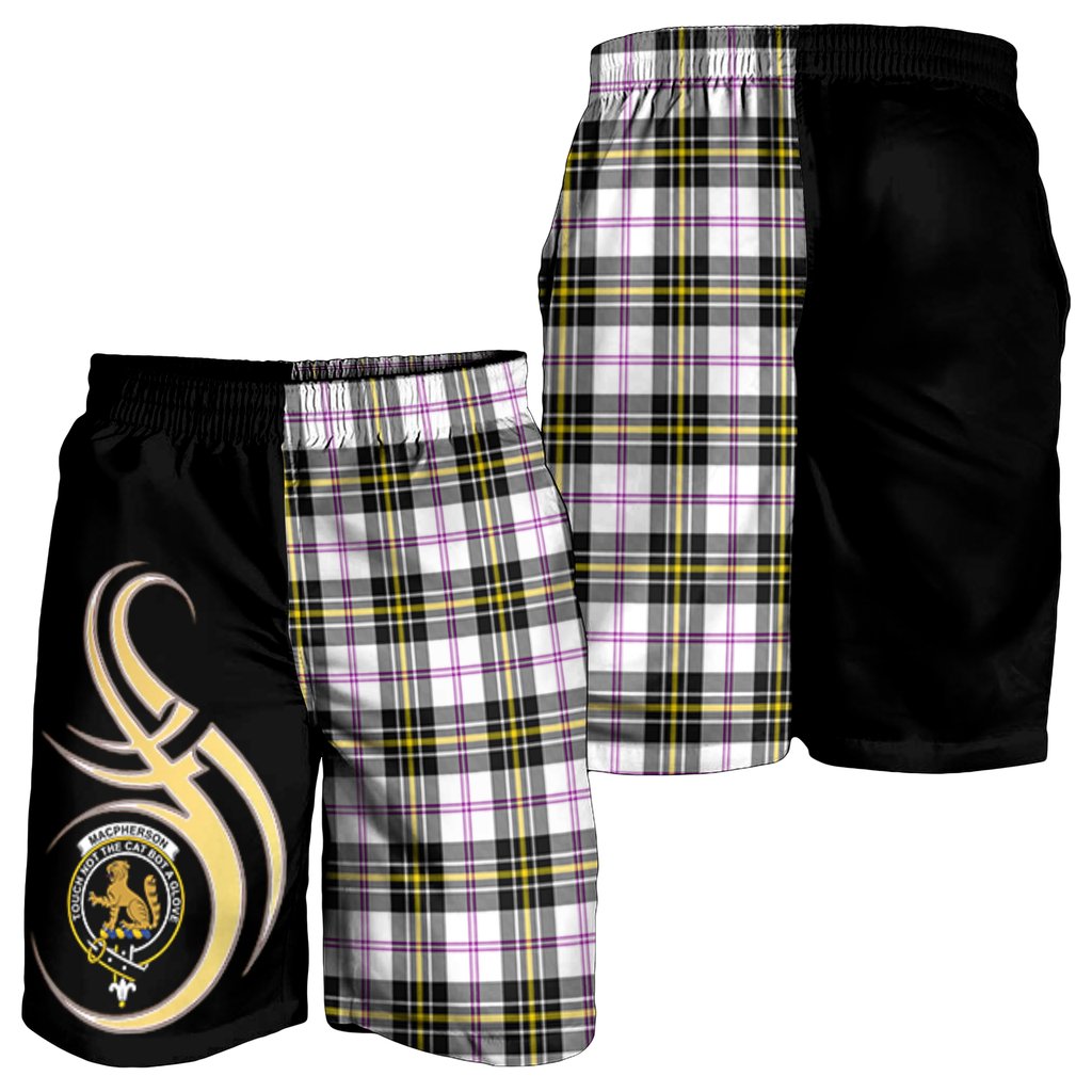 MacPherson Dress Modern Tartan Crest Men's Short PM8