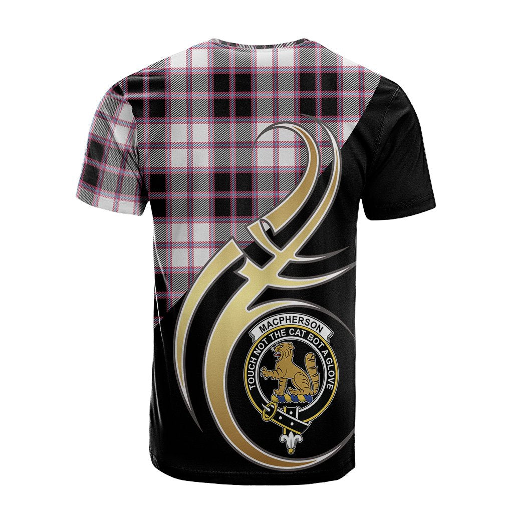 MacPherson Hunting Modern Tartan T-shirt - Believe In Me Style