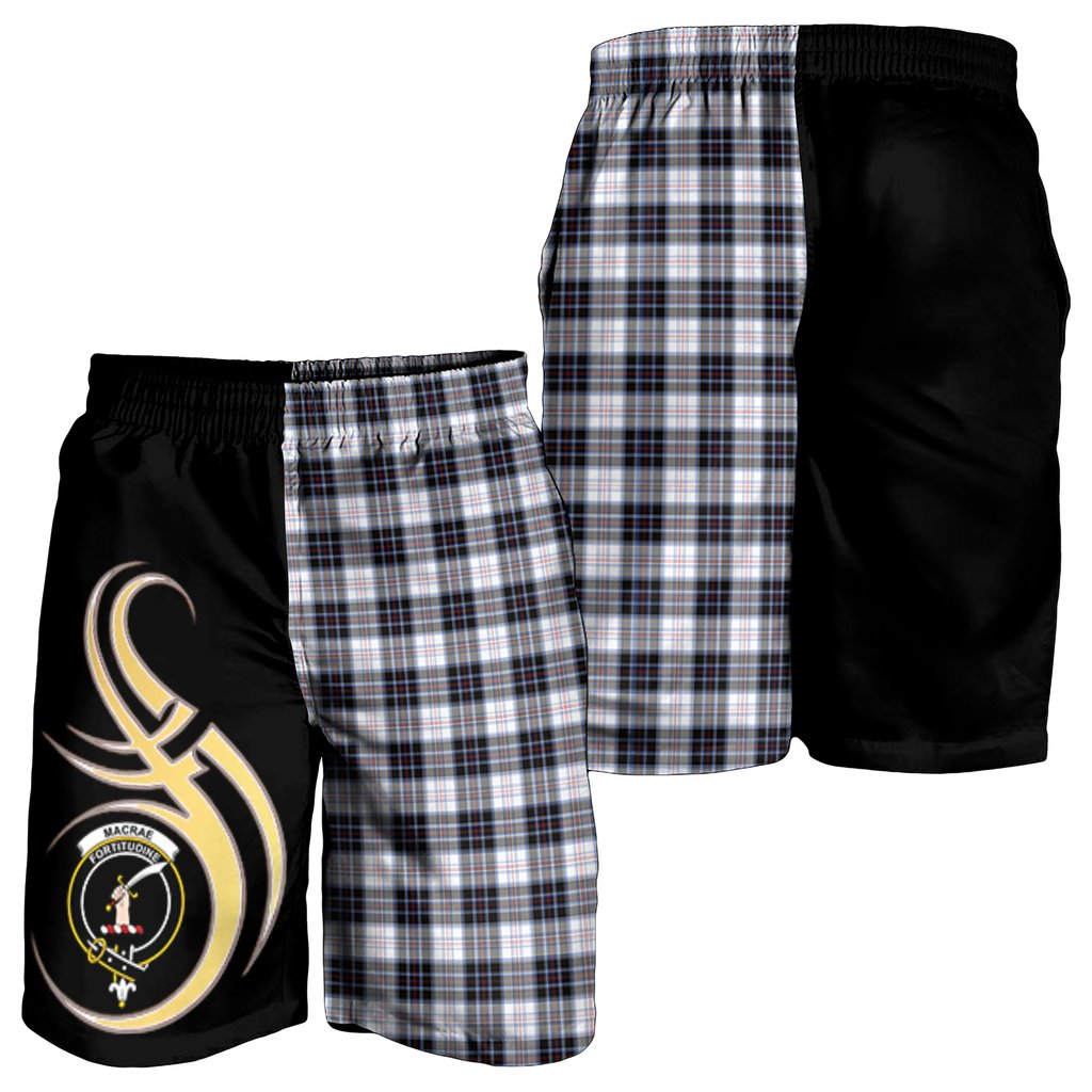 MacRae Dress Modern Tartan Crest Men's Short PM8
