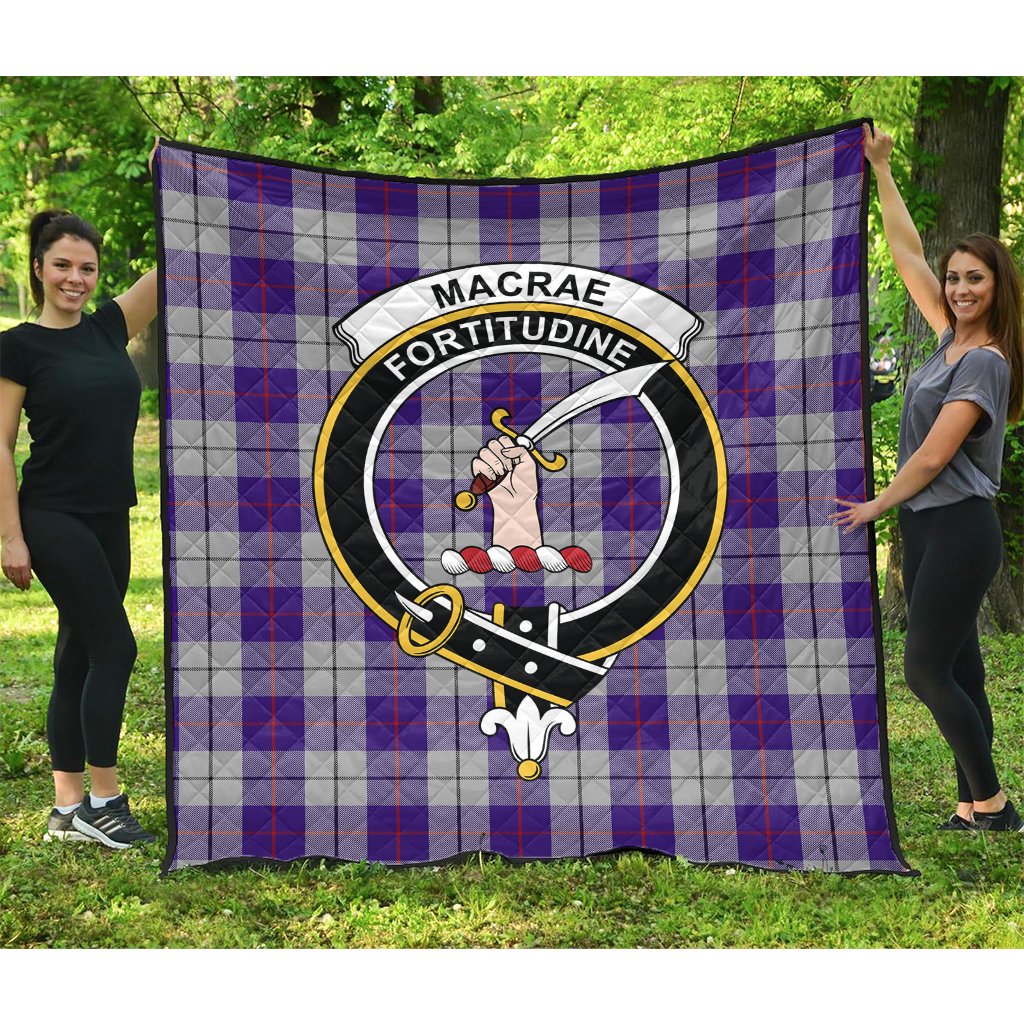 MacRae Dress Purple Tartan Quilt