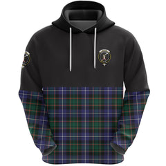 MacRae Hunting Modern Clan Half Of Tartan Hoodie