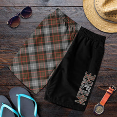 MacRae Hunting Weathered Tartan Crest Men's Short - Cross Style