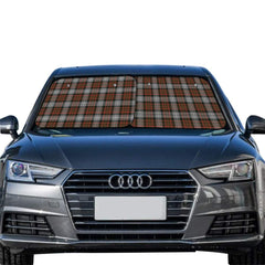MacRae Hunting Weathered Tartan Car Sun Shade - 2 Pieces