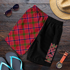 MacRae Modern Tartan Crest Men's Short - Cross Style