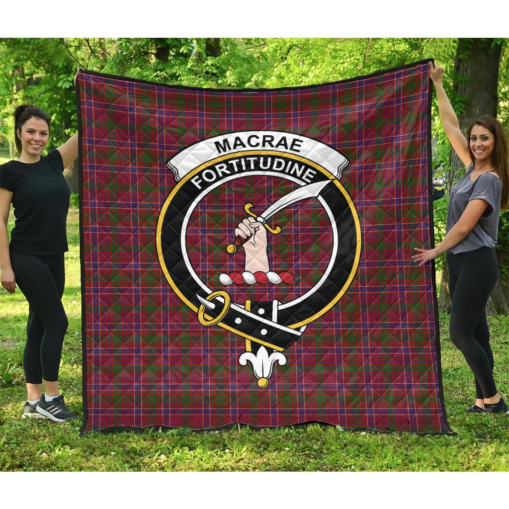 MacRae Red Tartan Quilt