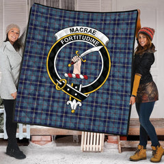MacRaes of America Tartan Crest Quilt