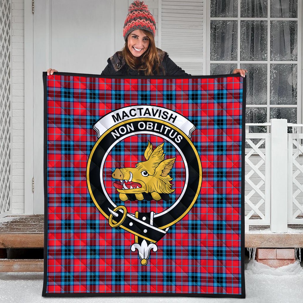 MacTavish Modern Tartan Quilt