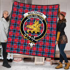 MacTavish Modern Tartan Quilt