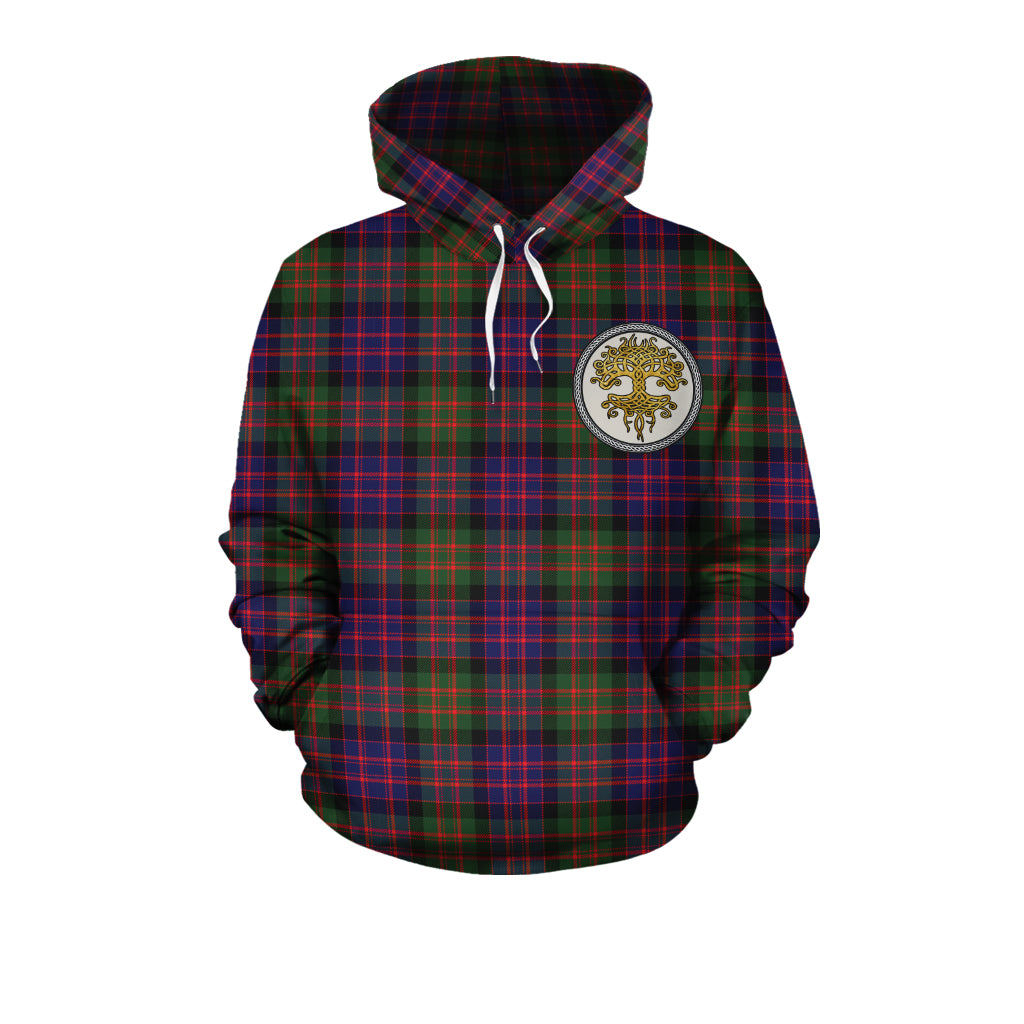 Macdonald Modern Tartan Hoodie - Tree Of Life
