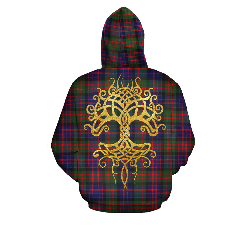 Macdonald Modern Tartan Hoodie - Tree Of Life
