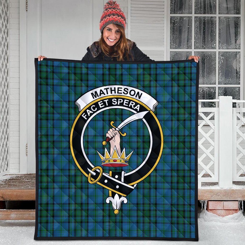 Matheson Hunting Tartan Quilt