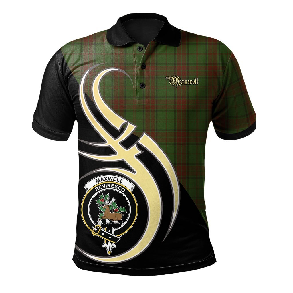Maxwell Hunting Tartan Polo Shirt - Believe In Me Style