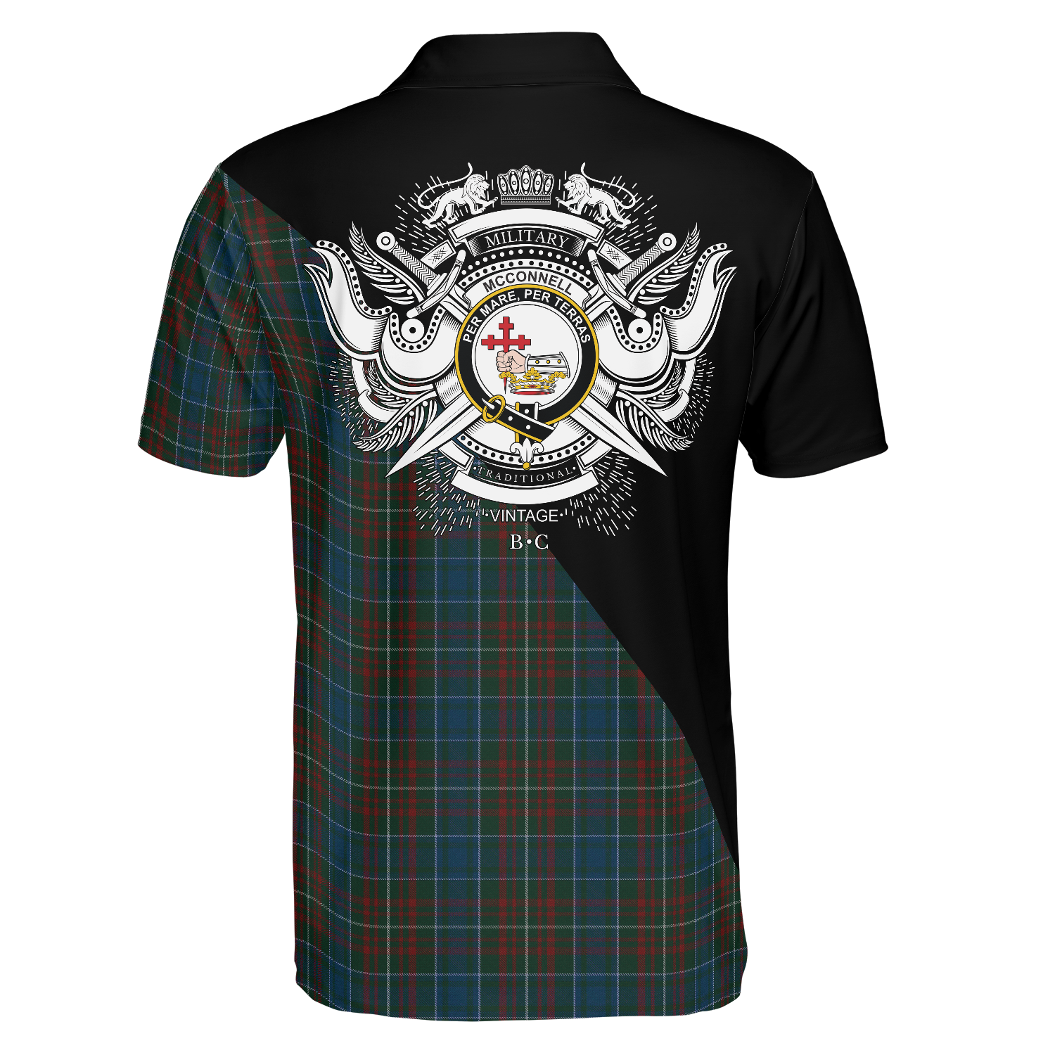 McConnell Clan - Military Polo Shirt
