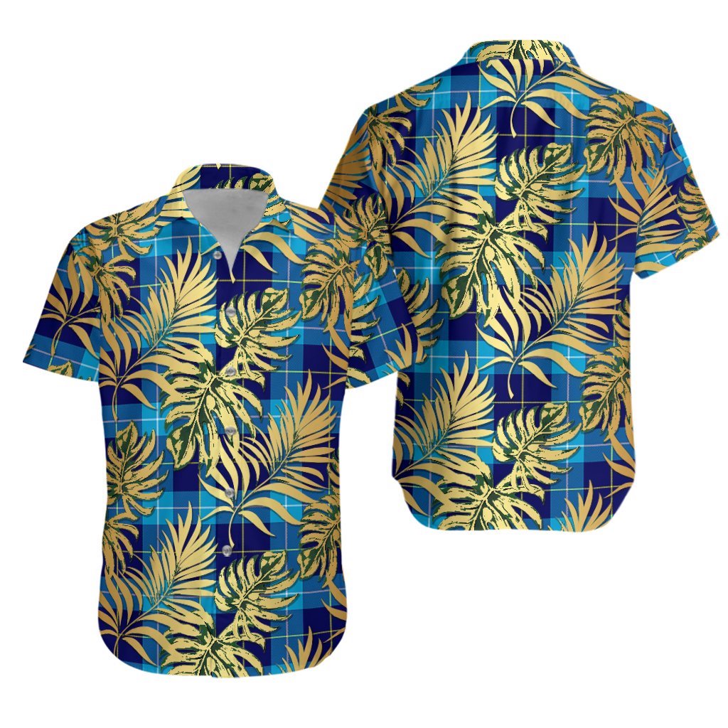 McKerrell Tartan Vintage Leaves Hawaiian Shirt