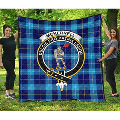 McKerrell Tartan Crest Quilt