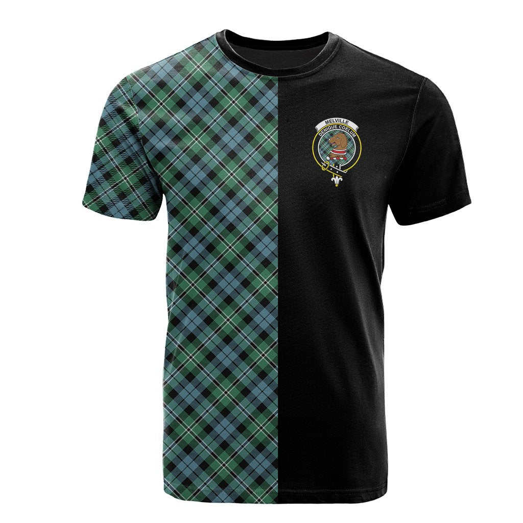 Melville Tartan T-Shirt Half of Me - Cross Style