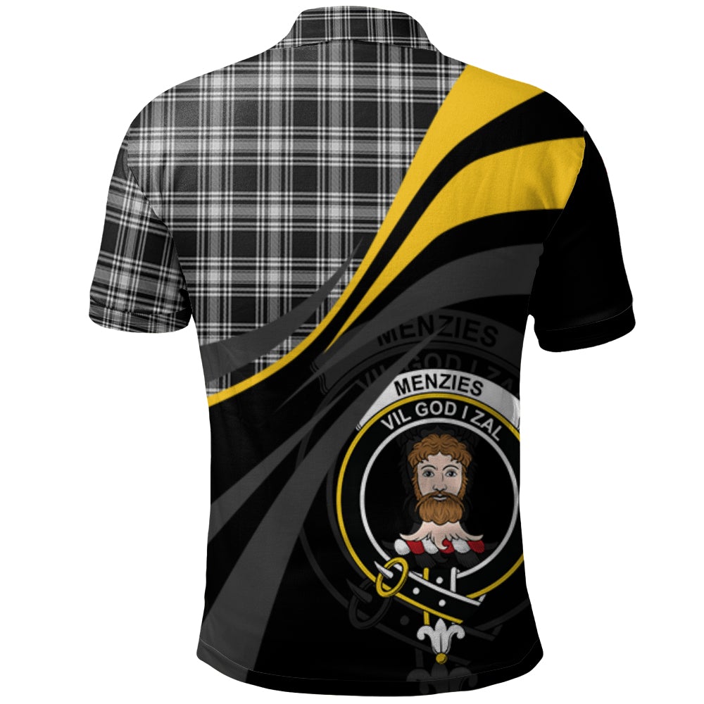 Menzies 03 Tartan Polo Shirt - Royal Coat Of Arms Style