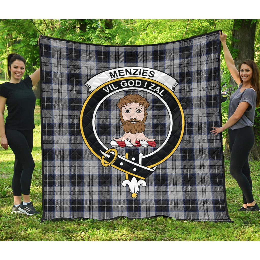 Menzies Black Dress Tartan Quilt