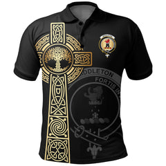 Middleton Clan Unisex Polo Shirt - Celtic Tree Of Life