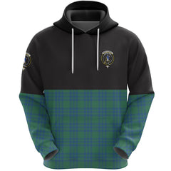 Montgomery Ancient Clan Half Of Tartan Hoodie