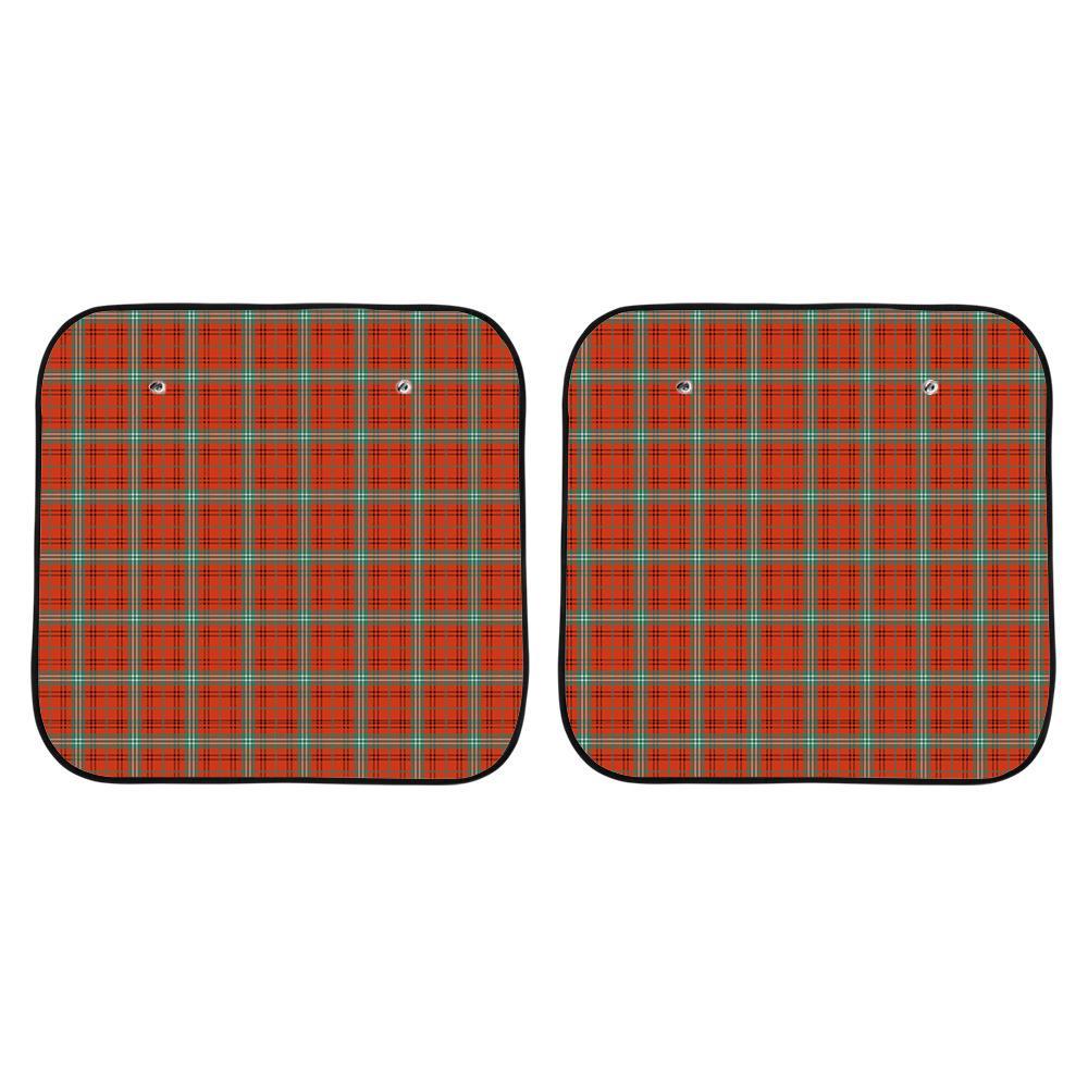 Morrison Red Ancient Tartan Car Sun Shade - 2 Pieces