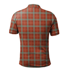 Morrison Red Ancient Tartan Polo Shirt