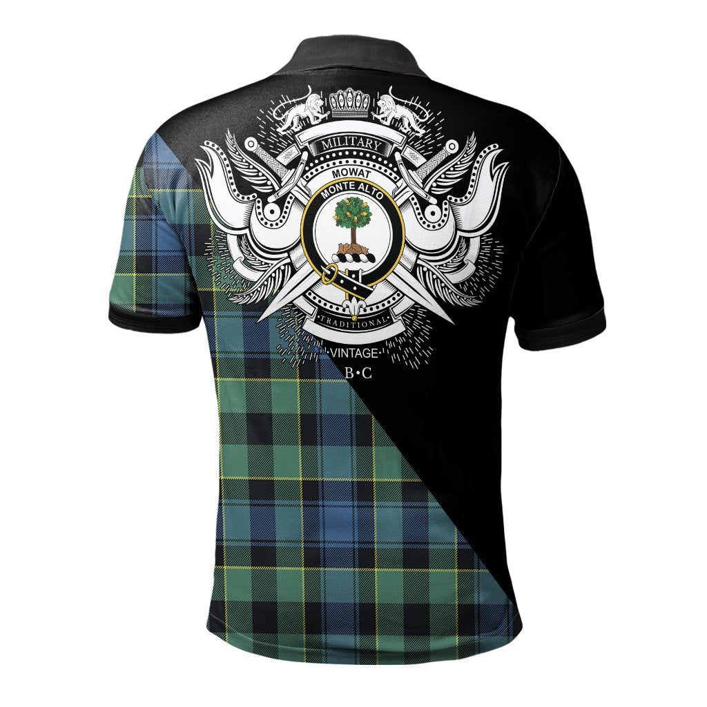 Mowat Clan - Military Polo Shirt