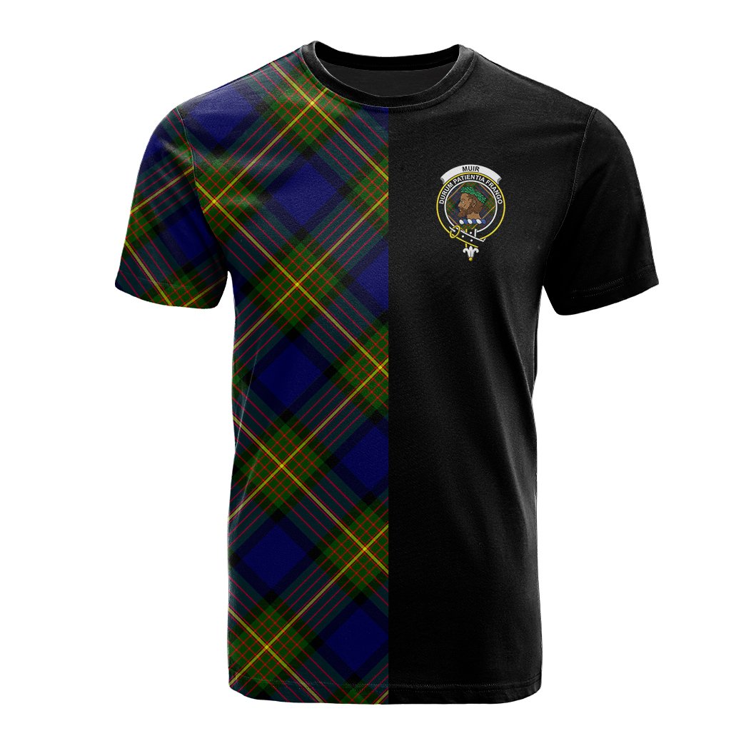 Muir Tartan T-Shirt Half of Me - Cross Style