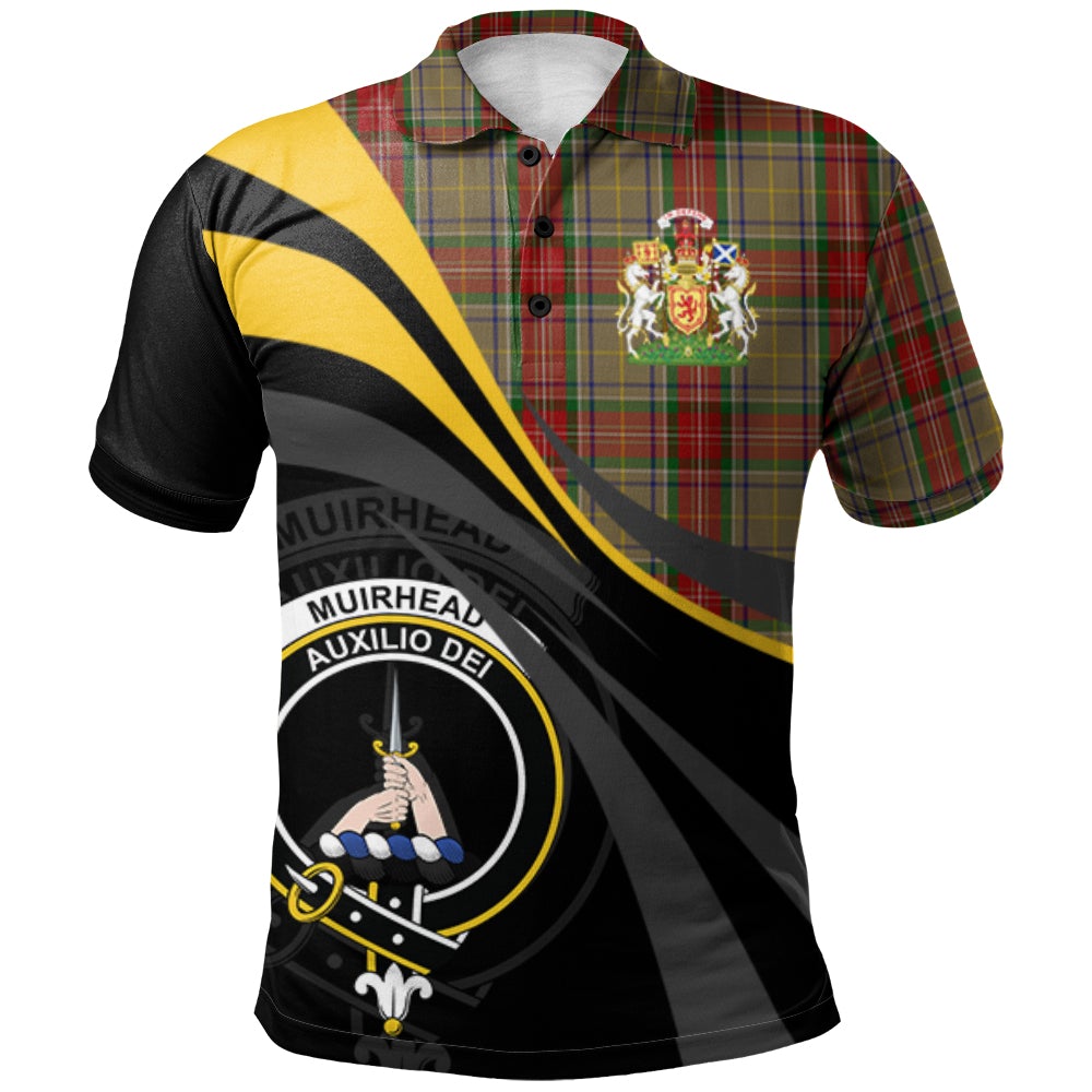 Muirhead 01 Tartan Polo Shirt - Royal Coat Of Arms Style