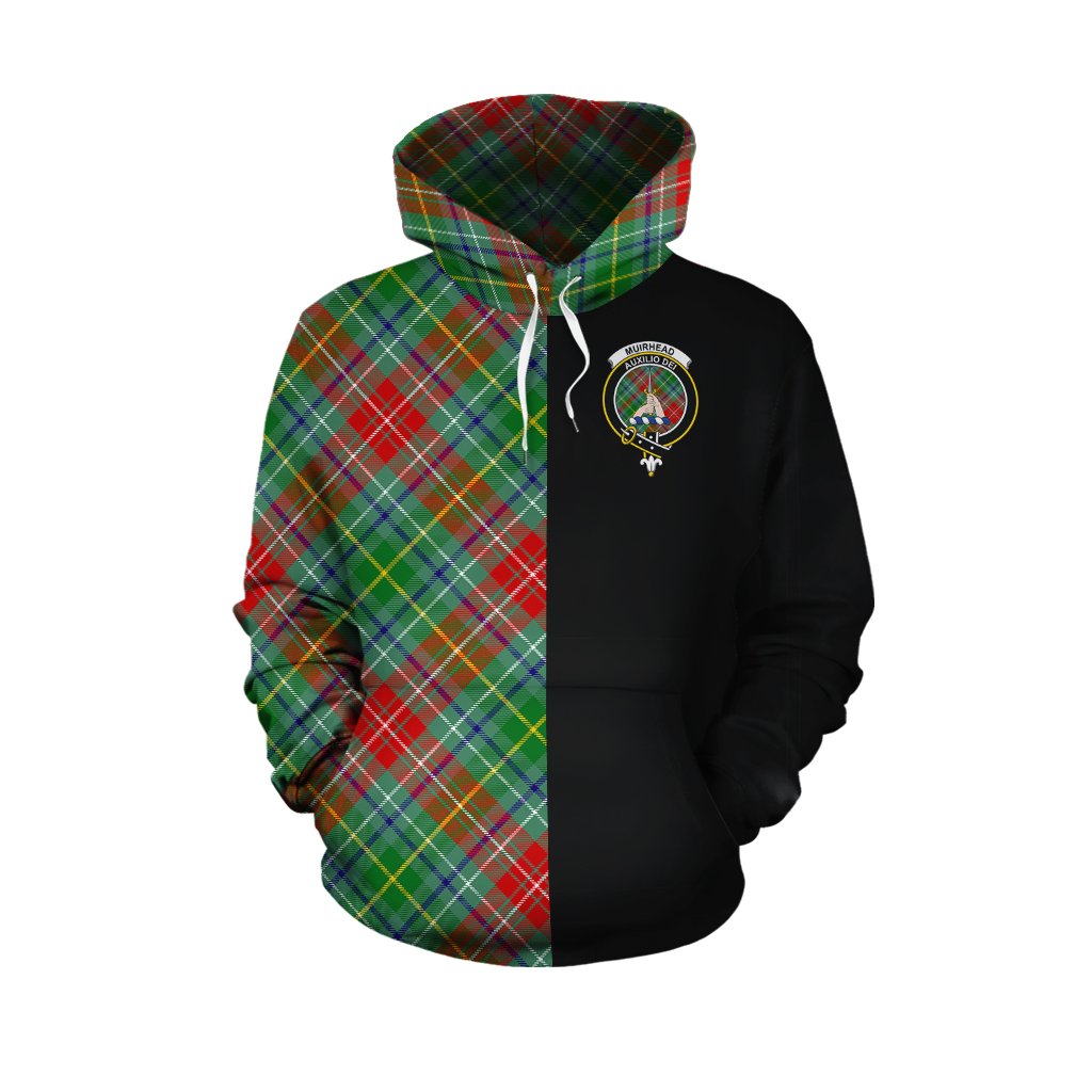 Muirhead Tartan Hoodie Half of Me - Cross Style
