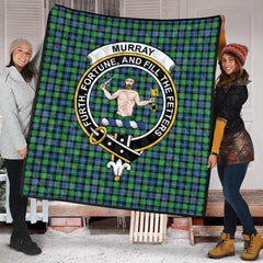 Murray of Atholl Ancient Tartan Crest Quilt