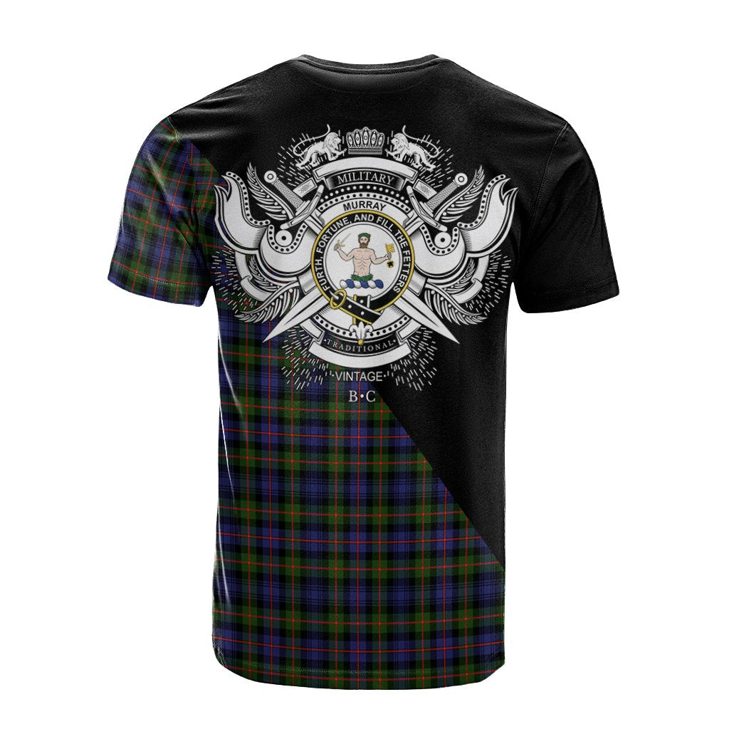 Murray of Atholl Modern Tartan - Military T-Shirt