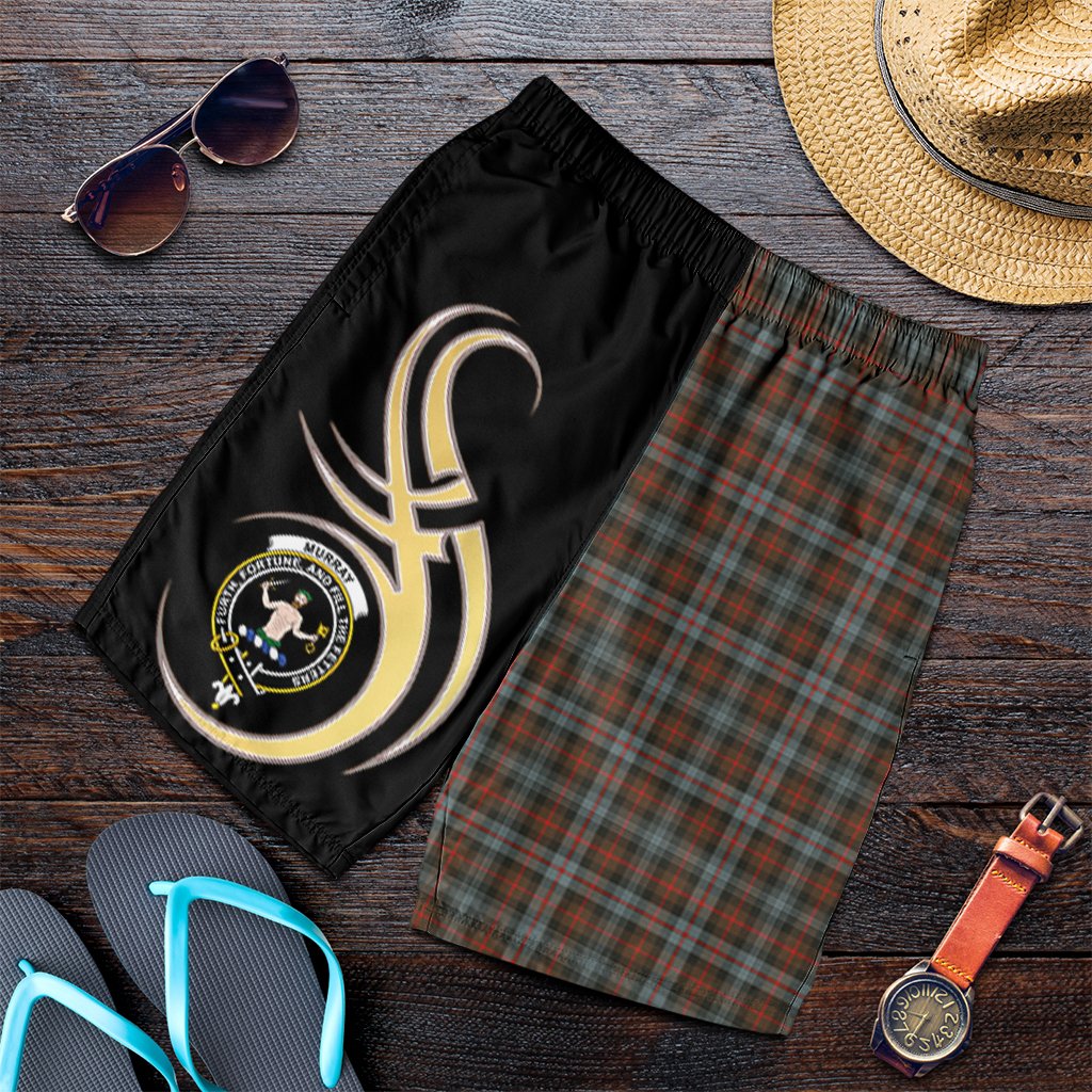 Murray of Atholl Weathered Tartan Crest Men's Short PM8
