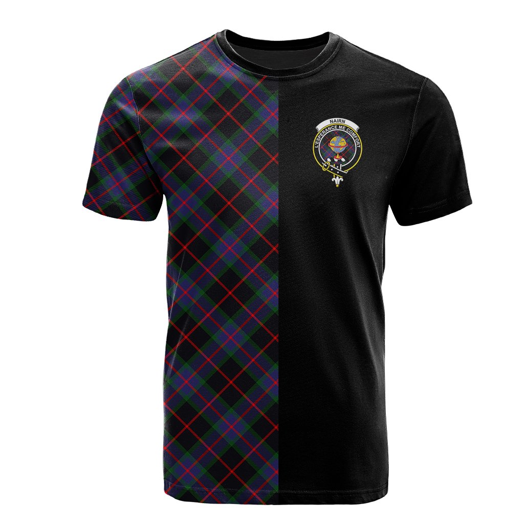 Nairn Tartan T-Shirt Half of Me - Cross Style