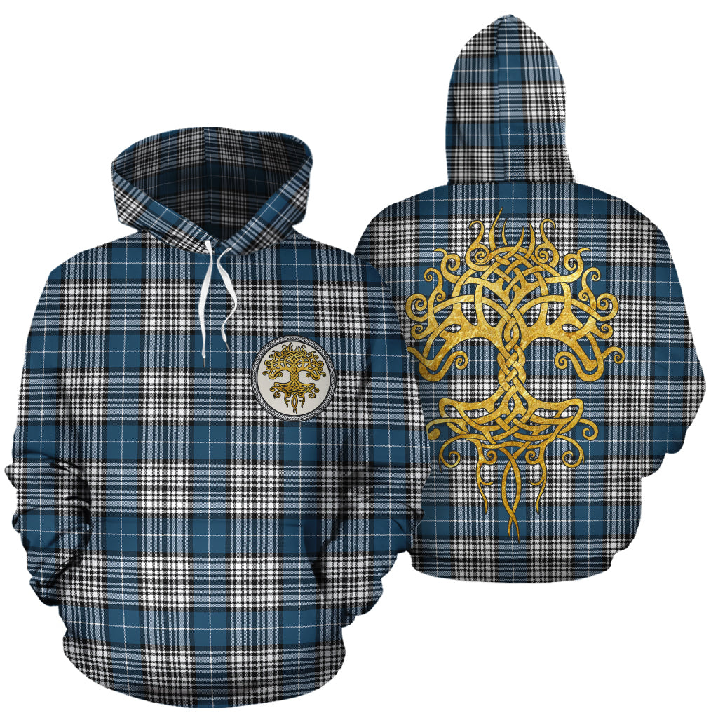 Napier Modern Tartan Hoodie - Tree Of Life