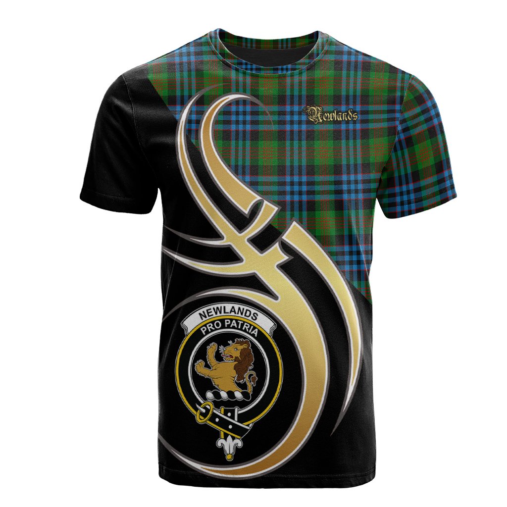 Newlands of Lauriston Tartan T-shirt - Believe In Me Style