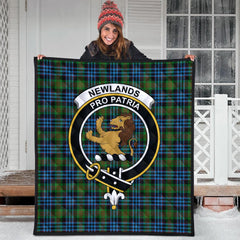 Newlands of Lauriston Tartan Crest Quilt