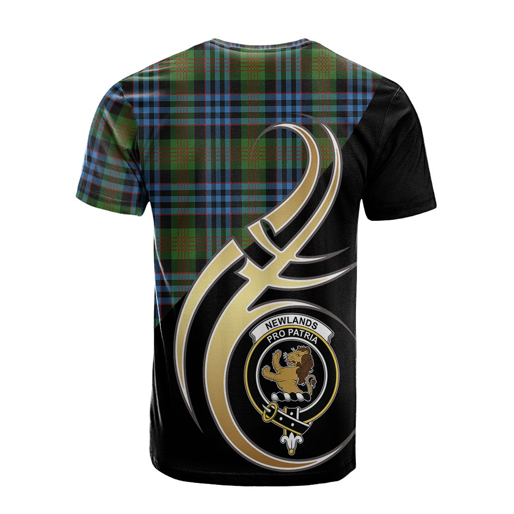 Newlands of Lauriston Tartan T-shirt - Believe In Me Style