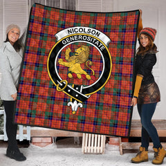 Nicolson Ancient Tartan Quilt