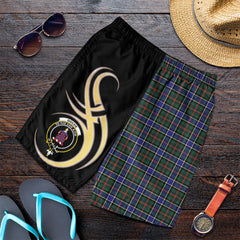 Ogilvie Hunting Modern Tartan Crest Men's Short PM8