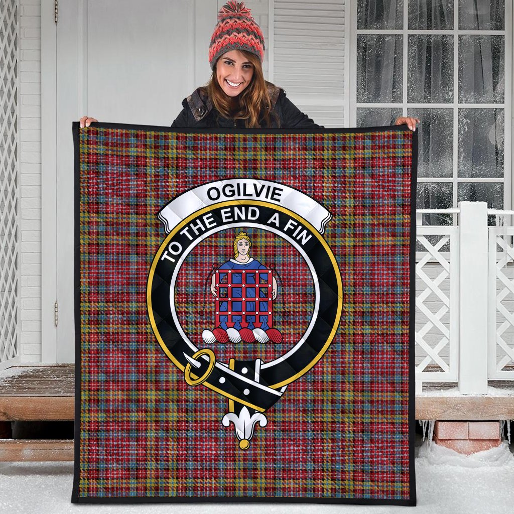 Ogilvie (Ogilvy) Paton Tartan Quilt
