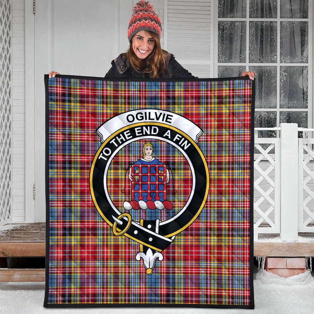 Ogilvie (Ogilvy) of Airlie Ancient Tartan Quilt