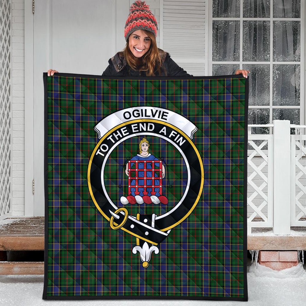 Ogilvie (Ogilvy) of Inverarity Ochterlonie Tartan Quilt