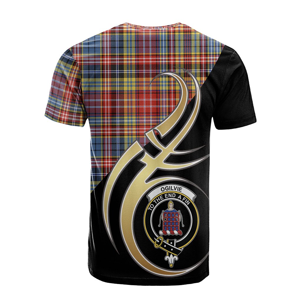 Ogilvie of Airlie Ancient Tartan T-shirt - Believe In Me Style