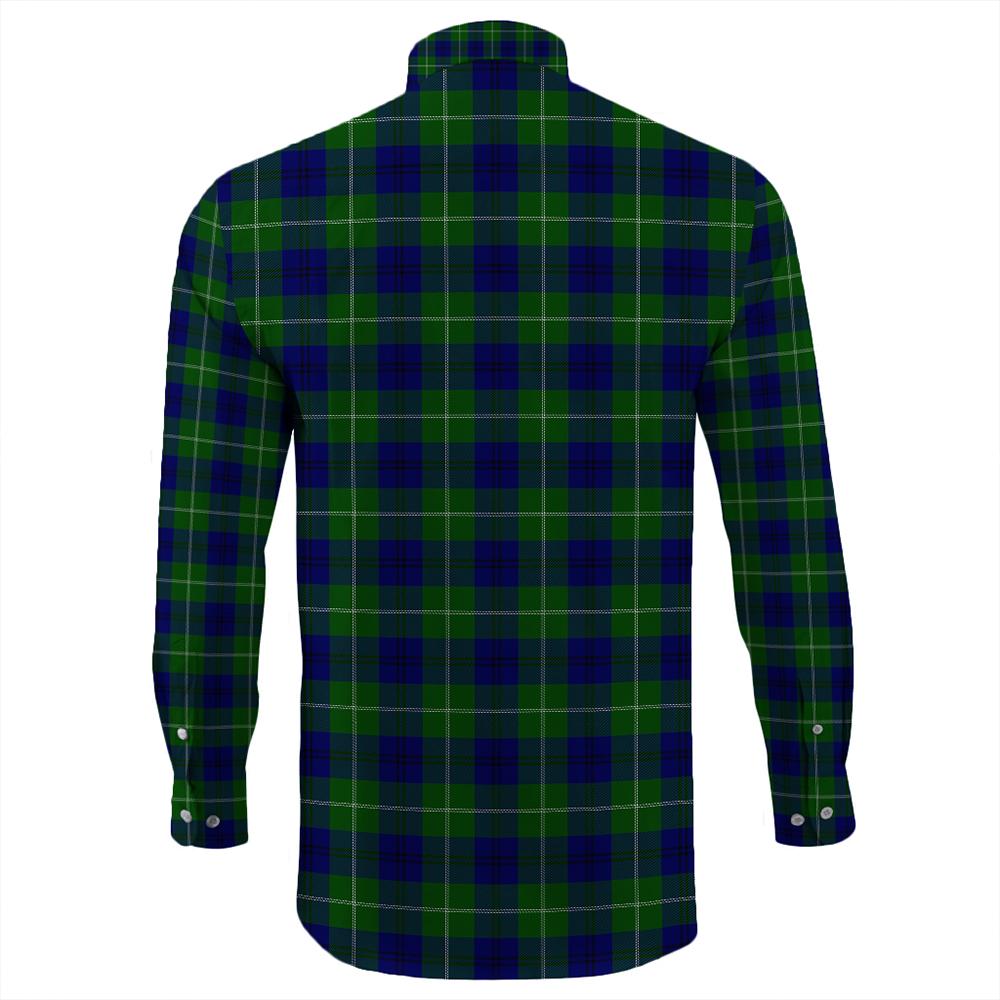 Oliphant Modern Tartan Long Sleeve Button Shirt